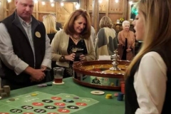 Laura Dealing Roulette for A Fundraiser