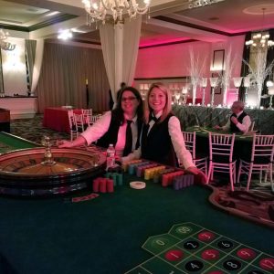 Individual Game Rental - Double Roulette Table with 2 Dealers