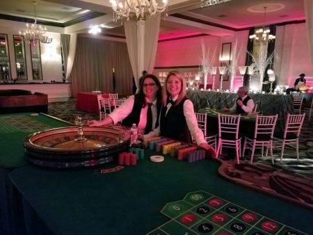 Individual Game Rental - Double Roulette Table with 2 Dealers