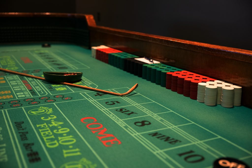 Full Size Craps Table from Philly Casino Parties