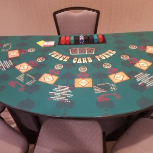 Individual Game Rental-Three Card Poker