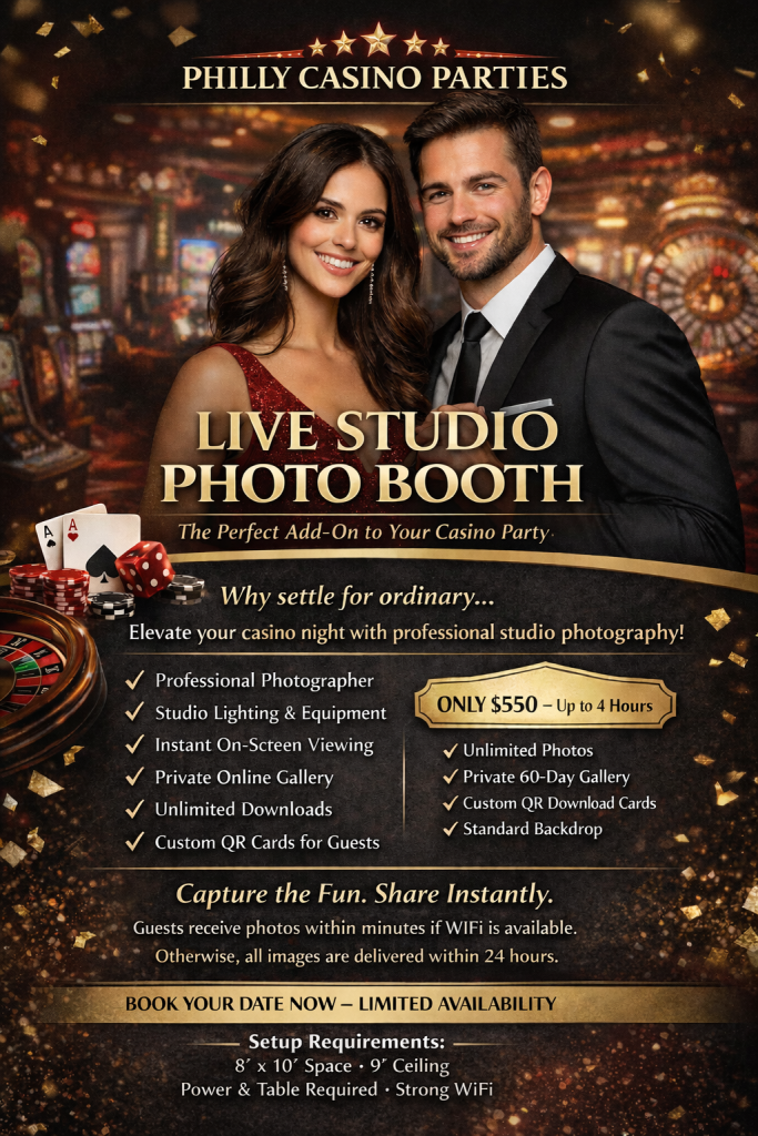 Live Studio Photo Booth.