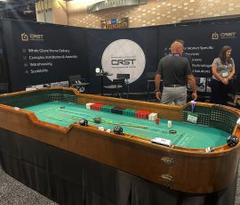 Representing CRST at the Home Delivery World show 2022