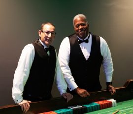 Mike & Willie team up to deal craps